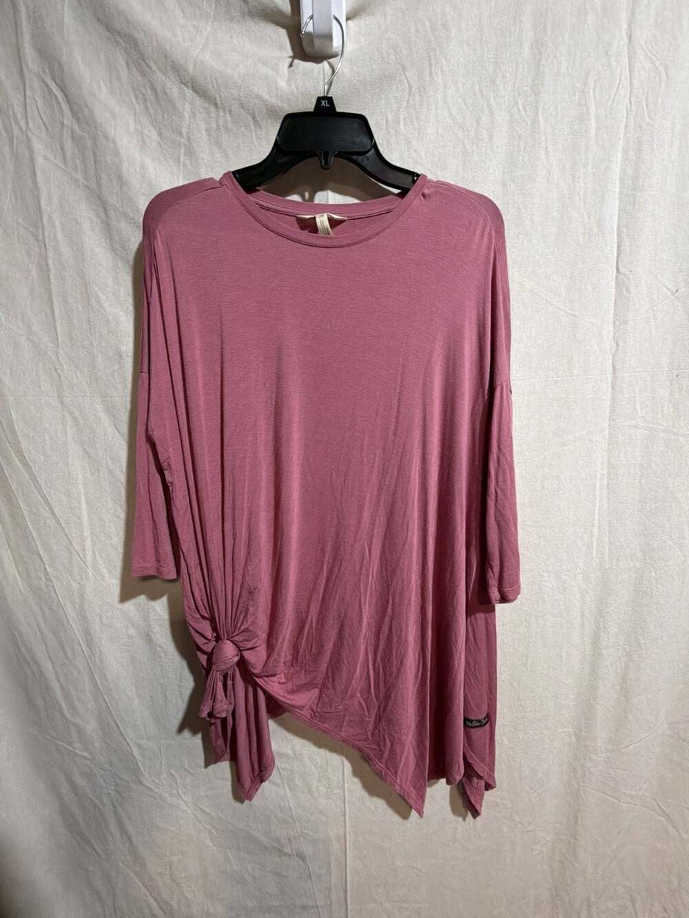 Matilda Jane Pink Shark Bite Rayon Stretch Tunic Blouse